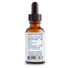 Full Spectrum Hemp Extract CBD Oil Tincture 1,000mg - 1oz.